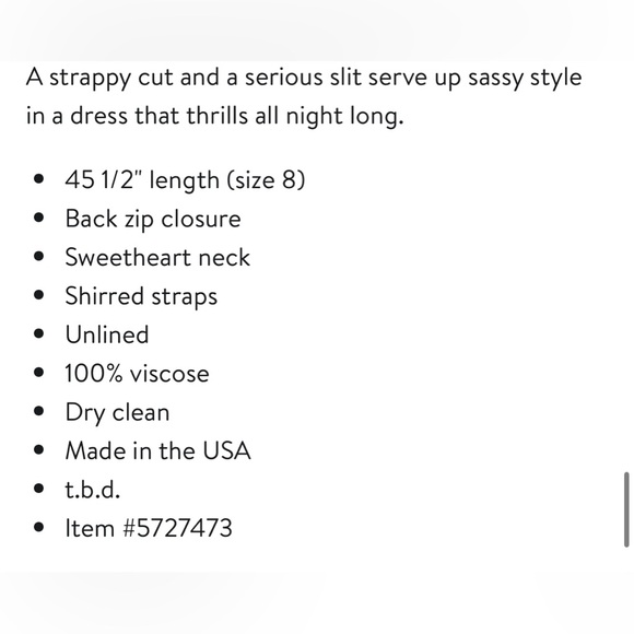 NWT Reformation Peridot Dress in Black Size 8 - Picture 10 of 10